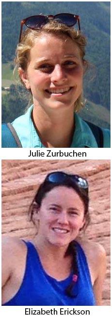 Julie Zurbuchen and Elizabeth Erickson